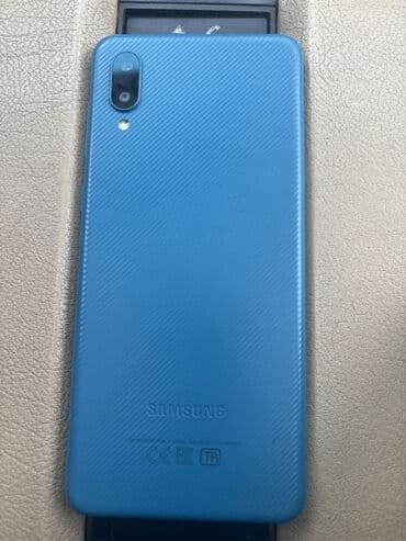 Samsung Galaxy A02, 32 GB, rəng - Göy, İki sim kartlı