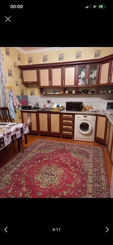 kirayə otaqlar: Geniş və işıqlı mənzil otaqları. Şəkillərdə yataq otağı və mətbəx — 8