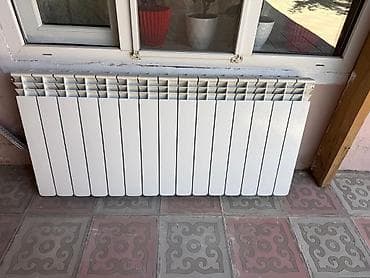 isti pol borusu: Alyumini radiator – 15 seksiyalı - Material: alyuminiy ərintisi - — 1