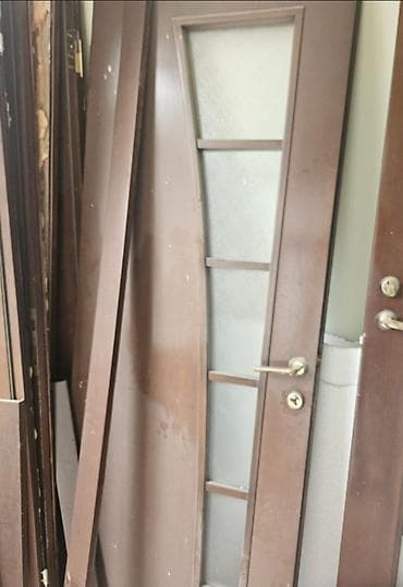 sehf qapi: MDF/MDF-laminat interyer qapıları komplekt - Material: MDF üzərində — 2