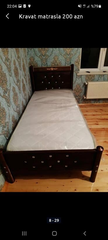 Çarpayılar: Yeni, İkinəfərlik çarpayı, Bazasız, Matras ilə, Siyirməsiz, Azərbaycan — 9