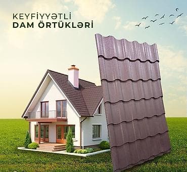 Çerepitsa: Metal dam örtükləri, Pulsuz çatdırılma, Zəmanətli, Kredit var — 1