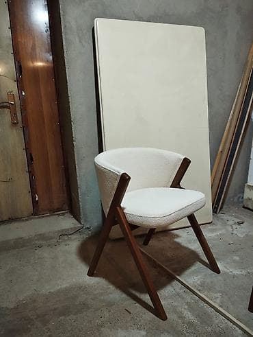 şuşə stollar: Mətbəx üçün, Qatlanmayan, Stul — 5