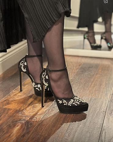 ayaggabı: Ölçü: 37, rəng - Qara, Yeni — 2