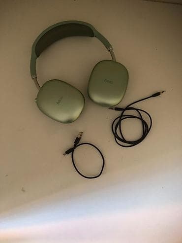 bluetooth qulaqciqlar: Yeni Simli Qulaqcıqlar, Hoco, rəng - Yaşıl — 3