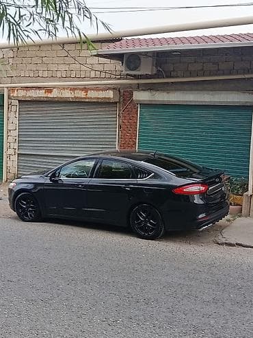 Avtomobil satışı: Ford Fusion sedan – qara rəng, 4 qapılı, şəhər və magistral üçün — 4
