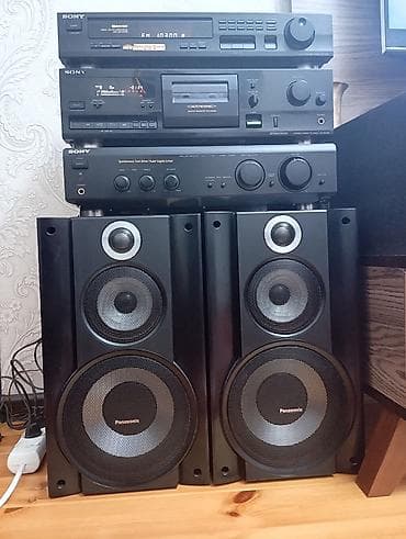 Sony stereo audio sistemi, problemsiz tam işləkdir.Pult var. Giymet