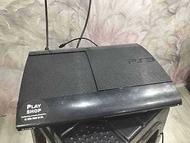 PS3 (Sony PlayStation 3): Sony PlayStation 3 Super Slim oyun konsolidasiya - Model: PS3 Super — 1
