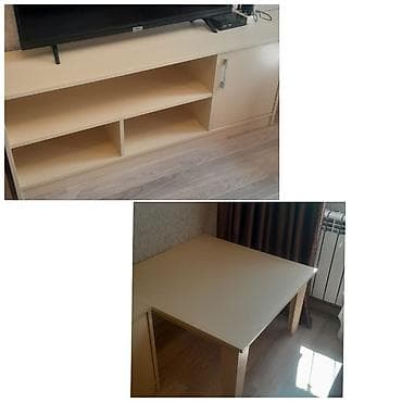 Mebel: İşlənmiş, Jurnal masası, TV altlığı, Kredit yoxdur — 1