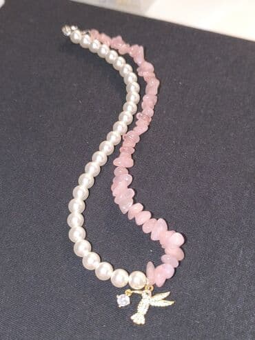 yuxuda qızıl sırqa görmək: Əl işi bəzək dəsti – müxtəlif daşlardan zərif aksesuarlar - Bilərzik — 6