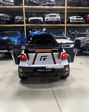 ucuz uşaq maşınları: Stokda İdman Avtomobili Volkswagen Polo K8 mavi və narıncı rənglərdə! — 4