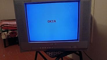 107 ekran: OKIA kineskop televizoru - Ekran: təqribən 21–22 düym, kənarları — 1