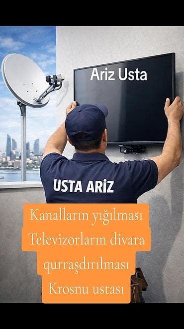 peyk ustasi: Kanalların yığılması krosnu ustası Televizorların divara — 1