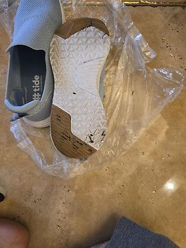 Личные вещи: Məhsul: #tide Ocean Material slip-on idman ayaqqabısı - Rəng: Açıq — 1