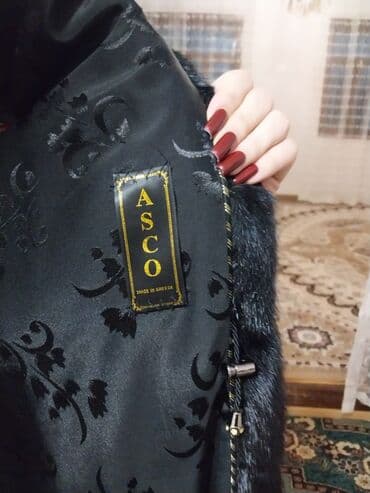 женские шубы итальянского производства: Шуба, XL, цвет - Черный — 3