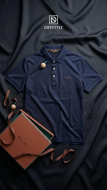 pol palto: Loro Piana kişi polo köynəyi – minimal dizayn, gündəlik və — 1