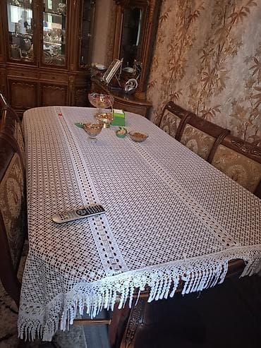 стиль прованс мебель: Klassik üslubda qonaq otağı mebel dəsti - Material: keyfiyyətli ağac — 3