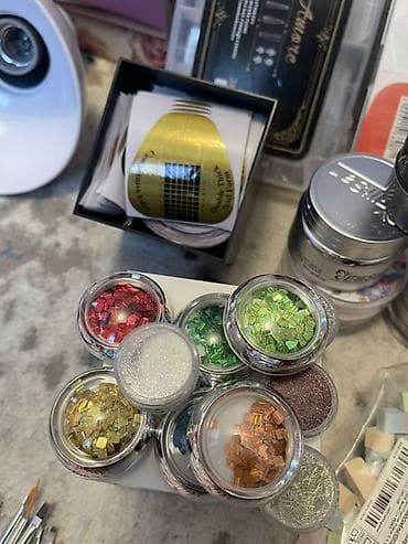 Bədənə qulluq: Dırnaq üçün gel lak, İşlənmiş, Pulsuz çatdırılma — 6