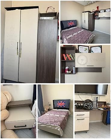 Endirim edildi. Gənc yataq dəsti 299₼. Yeni kimidir.Matrası var.Ünvan
