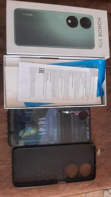 iphone 7 32: Honor X7b, rəng - Qara, Qırıq — 2