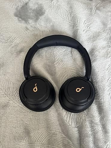 mikrofonlu qulaqlıq: İşlənmiş Simsiz (Bluetooth) Qulaqcıqlar, Anker, rəng - Qara — 2