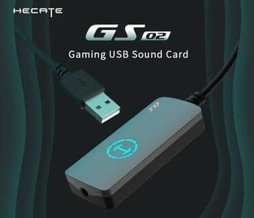 zeng üçün melodiyalar: Edifier GS02 Gaming USB Səs Kartı • 16bit / 44.1KHz və 48KHz kimi — 1