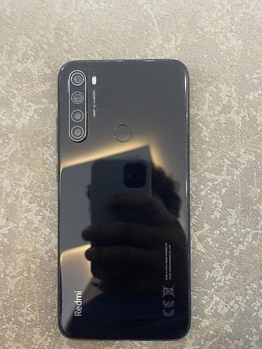 telefonlae: Redmi Note 8, 128 GB, rəng - Qara, Barmaq izi — 2