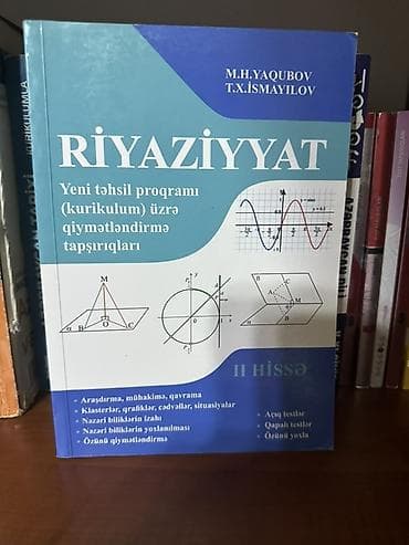 testlər 5 ci sinif: Məktəb və abituriyent hazırlığı üçün dərs vəsaitləri və test topluları — 5