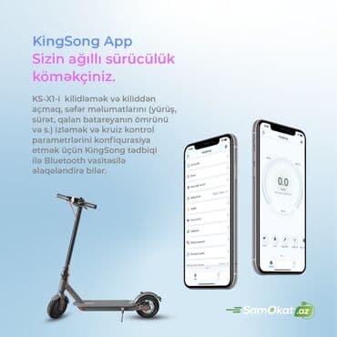 formula 1 bilet qiymetleri 2025: Elektrik samokat Xiaomi KingSong KS-X1 scooter skuter 🛴 KingSong X1 - — 2