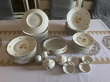 Nahar dəsti, rəng - Ağ, Farfor, Weimar, Azərbaycan — 5