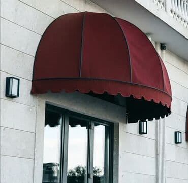 Dekorativ, kölgəlik və yağmurluq tent konstruksiyalarının — 5