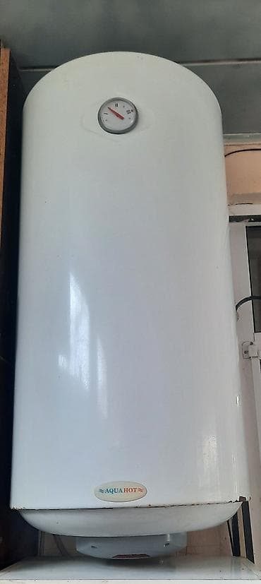 бак для нагрева воды: Aqua Hot elektrik su qızdırıcısı (divar tipli) - Silindrik korpus — 1