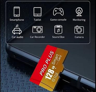 kamera digital: PRO PLUS 128GB Smart Card – Topdan və pərakəndə - Tutum: 128 GB - — 1