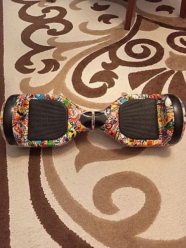 Гироскутеры: Qrafitili naxışlı hoverboard (gyroskuter) - Ölçü: 6.5" təkərlər – — 4