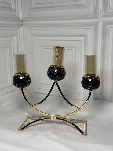 3 və 5 şamlı dekorativ şamdanlar – premium kolleksiya. Mağaza — 2