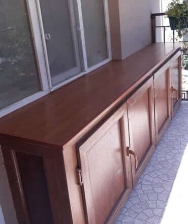 дешевый шкаф на балкон: Açılan, 6 qapı Düz dolab, Eyvan dolabı — 3