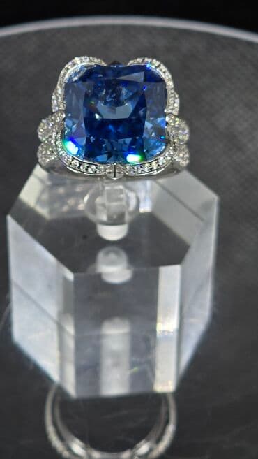 585 prob qızıl qiymeti: Üzük, Gümüş, Sapfir — 7