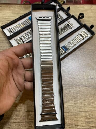 Zərgərlik əşyaları: Yeni, Kəmər, Apple, Metal, rəng - Gümüşü — 2