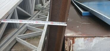 şəkillər profil üçün: Məhsul: Beton/daş fasad panelləri (ölçülü) Təsvir: - Qara-boz rəngli — 4