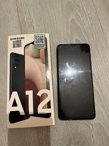 flash kart: Samsung Galaxy A12, 32 GB, rəng - Qara, İki sim kartlı — 4