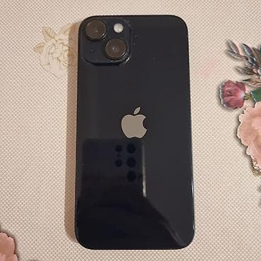 iphona: IPhone 14, 128 GB, Midnight, Barmaq izi, Simsiz şarj, Face ID — 1