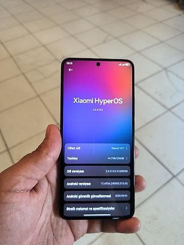 mikro naushnik: Xiaomi 12T, цвет - Серебристый, 
 Сенсорный — 5