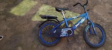 velosiped icare: Uşaq velosipedi – mavi rəng, 16" təkərlər - Rəng: mavi, “Sport” — 2