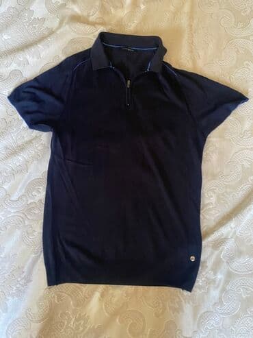 kişi köynəkləri: Polo köynək, L, rəng - Göy — 1