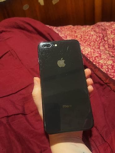 iphone 13 pro qiymet: IPhone 8 Plus, Qara, Qırıq — 1
