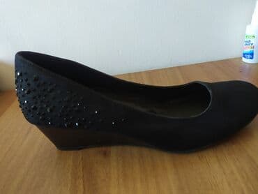 Tuflilər, Ölçü: 39, rəng - Qara, İşlənmiş