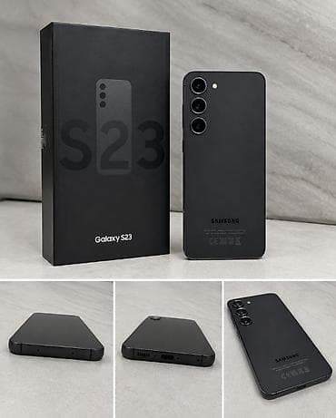 adapt: Samsung Galaxy S23, 128 GB, rəng - Qara, Sensor, Simsiz şarj, İki sim kartlı — 1
