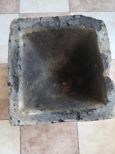 Beton daş tikili vannası/küvet (kvadrat formalı, dərin içlikli) — 2