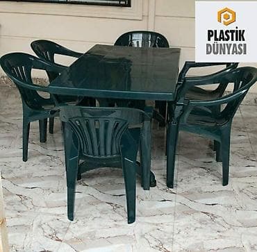 stol stul dəst: Çox keyfiyyətli və davamlı masa oturacaq dəsti👍 — 2