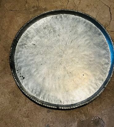 Блюда для тортов и сладостей: Миски, Набор из 6 шт., цвет - Синий, Фарфор, СССР — 18